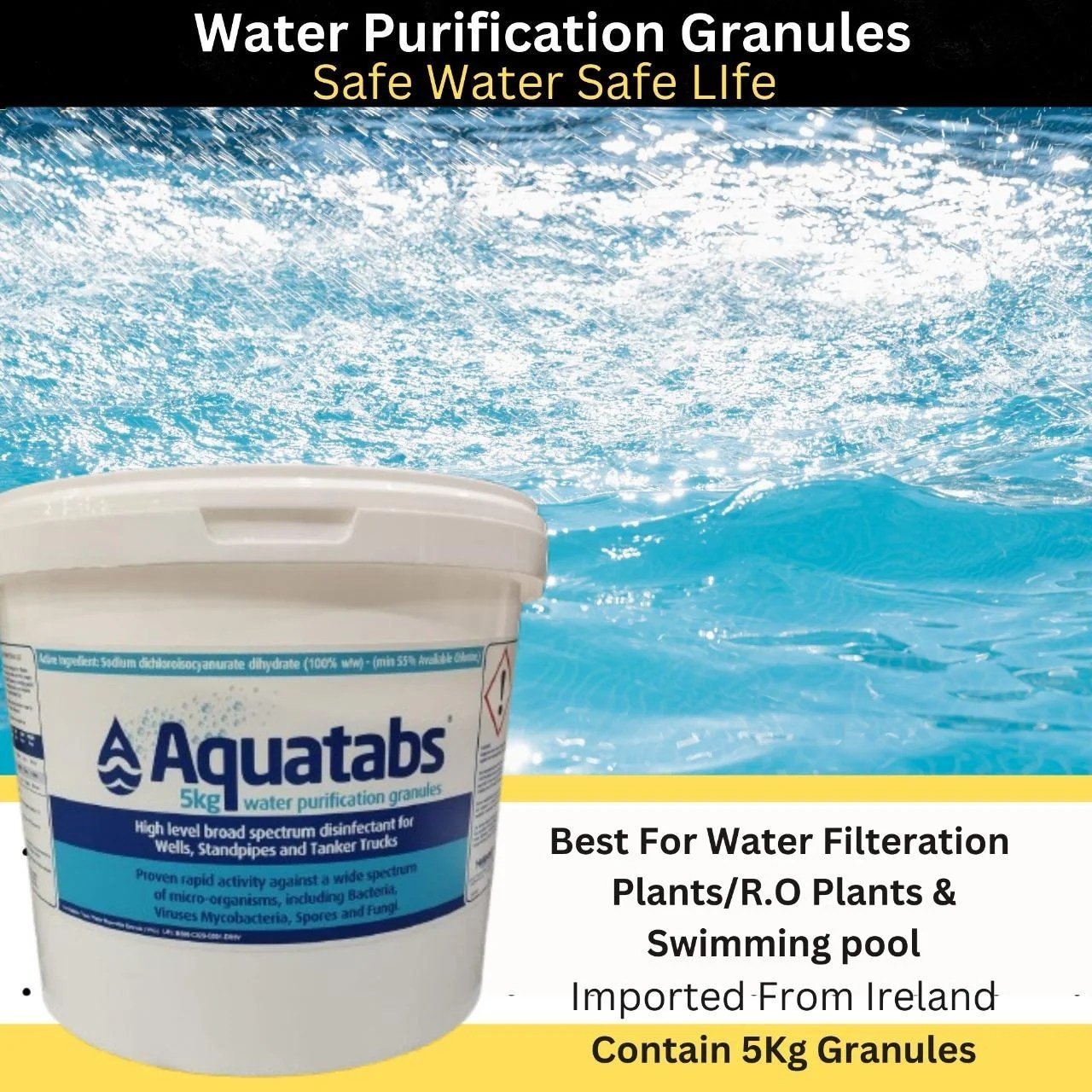 Aquatabs  Chlorine Granules